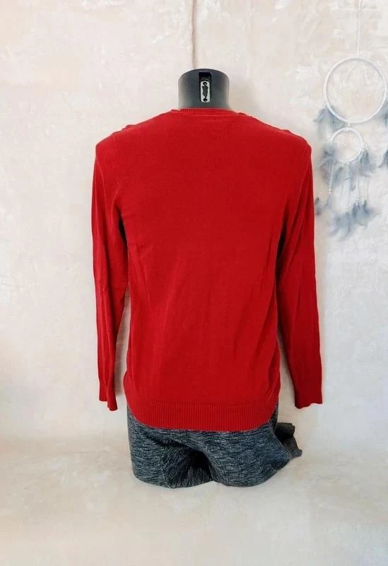 💎 Jersey rojo burdeos para hombre • 36 • Tommy Hilfiger 💎 – photo 7